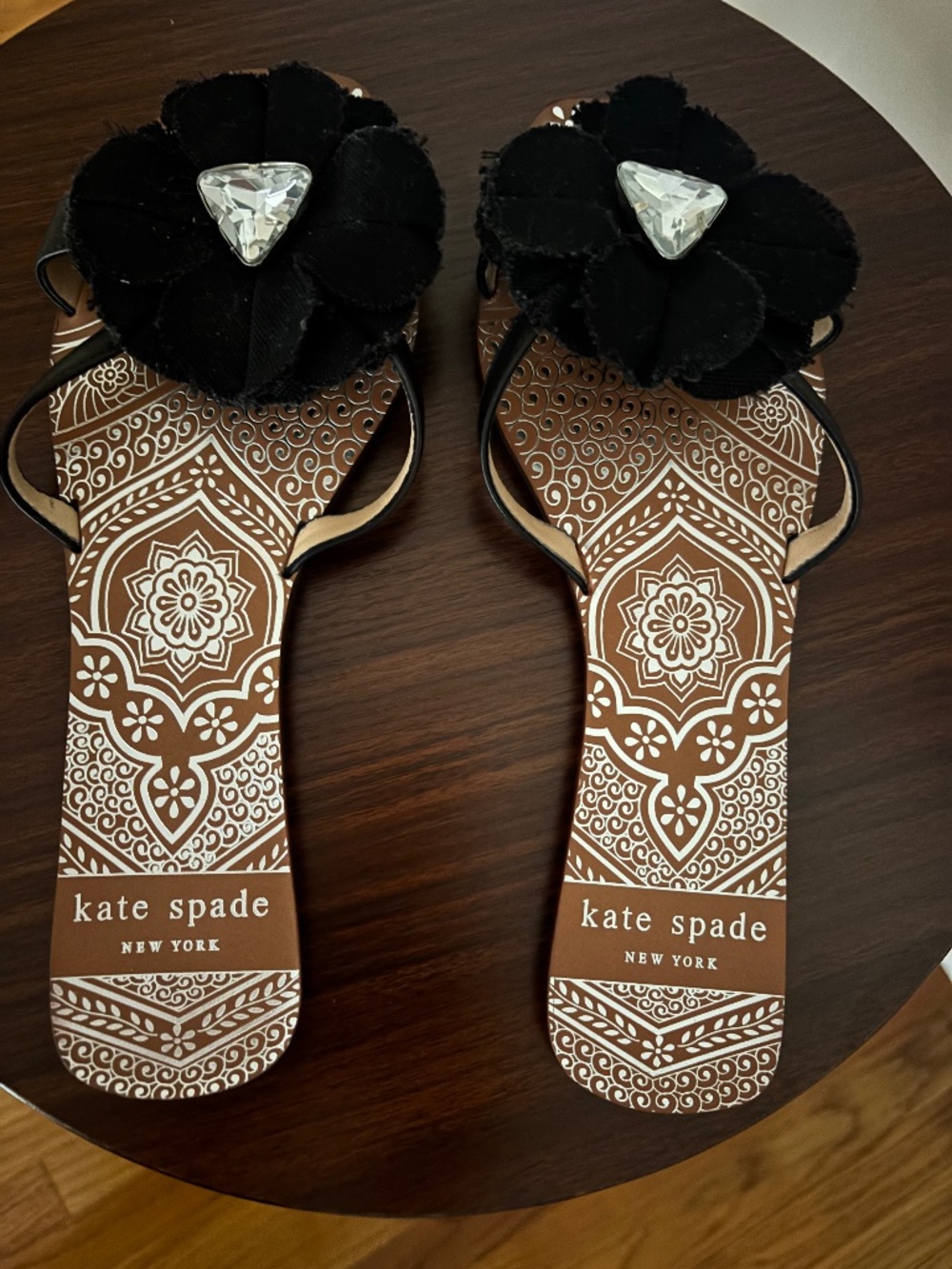 Kate Spade leather sandals, new!